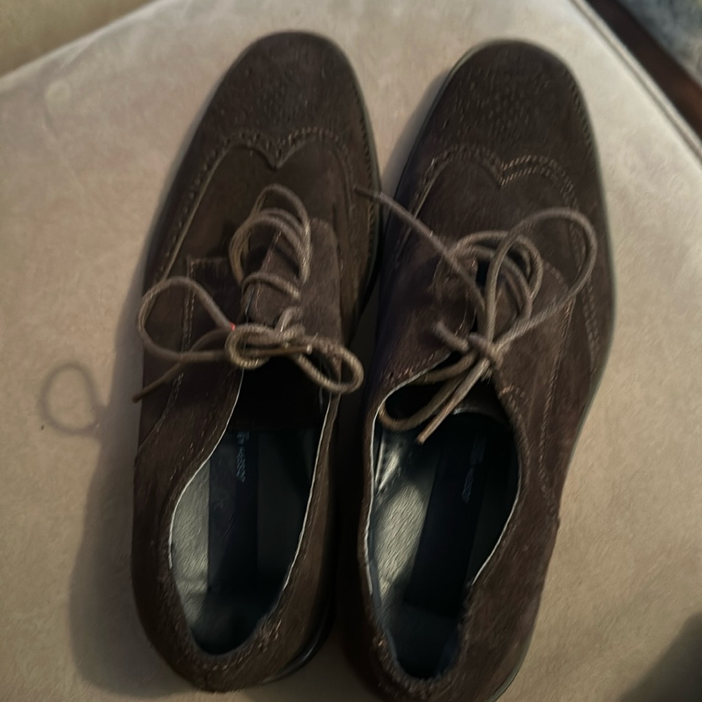 Joseph Abboud Men&acirc;s Brown Suede Dress Shoes Size 8  Brand New